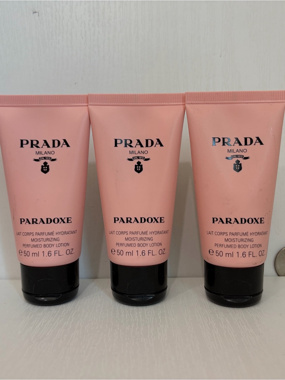 3 Prada Paradoxe Moisturizing Body Lotion 50ml